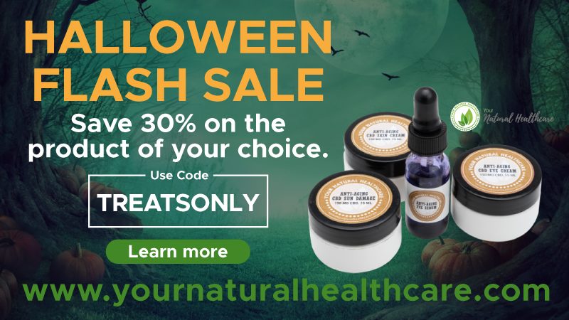 halloween flash sale anti-aging products