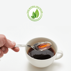 mct oil being added to black coffee