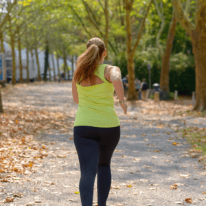 woman jogger