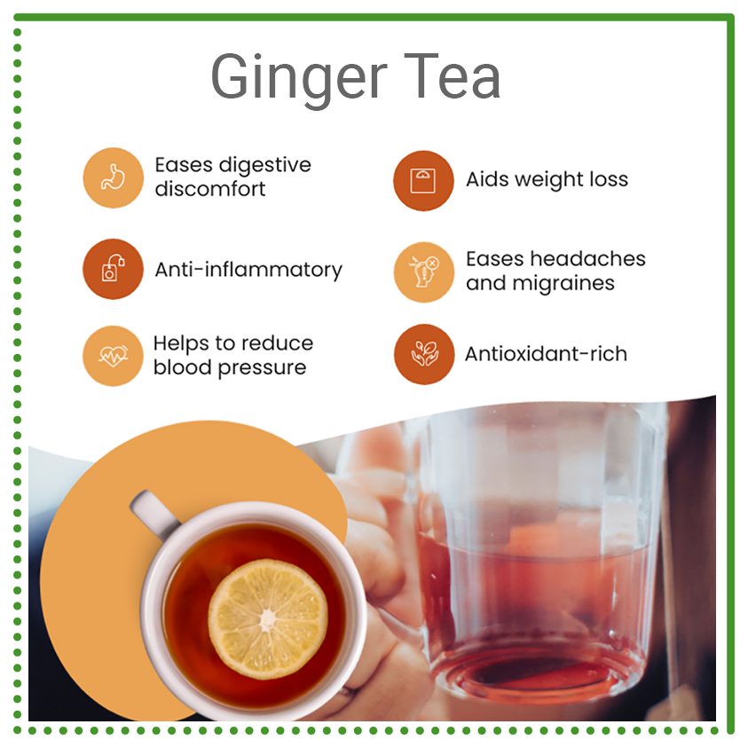 natural support ginger tea